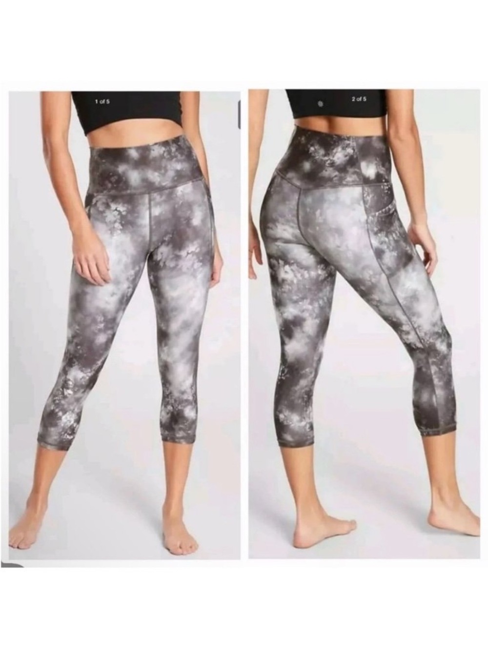 Athleta Salutation Stash
Pocket Capri Legging
Supernova Tie Dye Sz LT